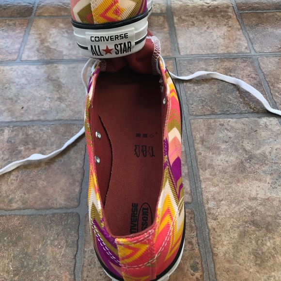 NWT Converse & Missoni Ctas High Line Multi W AUTH - Picture 7 of 7